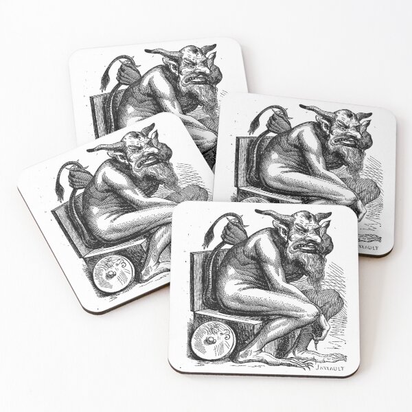 Item preview, Belphégor by Louis le Breton (Dictionnaire Infernal, 1863) designed and sold by ARTival.