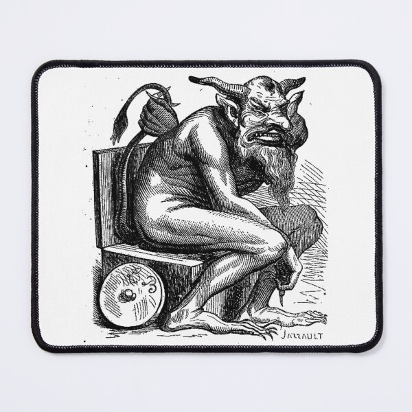 Item preview, Belphégor by Louis le Breton (Dictionnaire Infernal, 1863) designed and sold by ARTival.