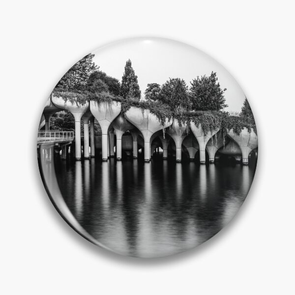Item preview, Floating Gardens on the Hudson River B+W designed and sold by Gerard Fornarotto.
