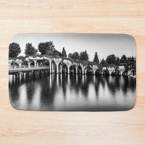 Item preview, Floating Gardens on the Hudson River B+W designed and sold by Gerard Fornarotto.