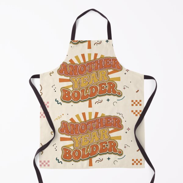 Item preview, Another Year Bolder Quotes Motivational Typography Art designed and sold by ART ATTACK ZONE.