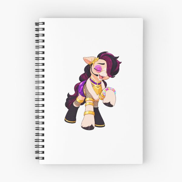 Item preview, Glamorous Pony Singer in Purple and Gold No BG designed and sold by MercyMare.