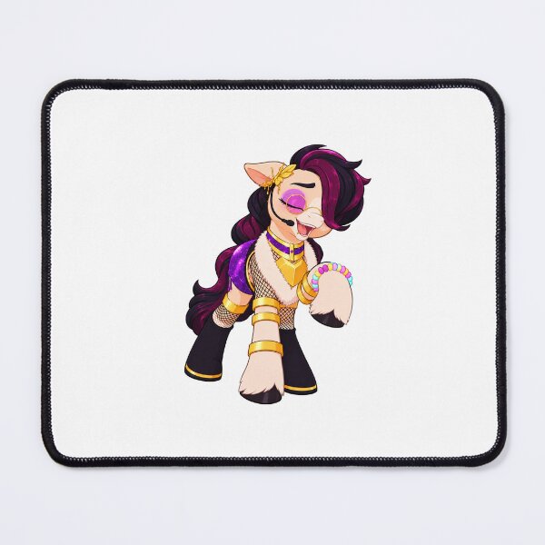 Item preview, Glamorous Pony Singer in Purple and Gold No BG designed and sold by MercyMare.