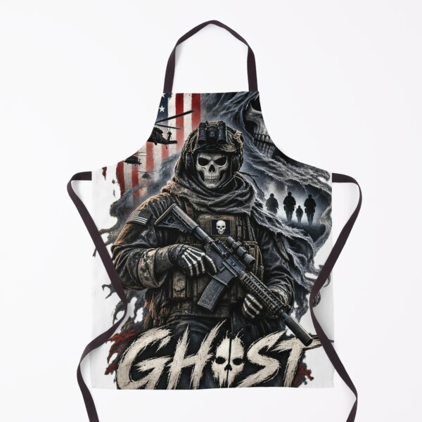Item preview, Ghost Soldier – Tactical Skull Military Warrior designed and sold by ActionForge.