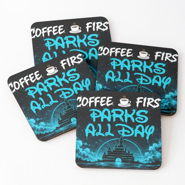 Item preview, Coffee First Parks All Day Magic Castle Design designed and sold by Fei Long Design Hub.