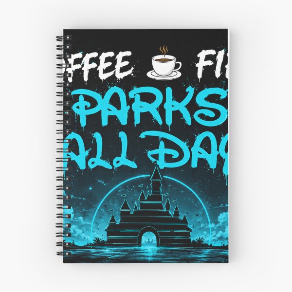 Item preview, Coffee First Parks All Day Magic Castle Design designed and sold by Fei Long Design Hub.