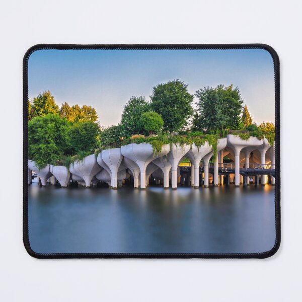Item preview, Little Island Pier on Hudson River designed and sold by Gerard Fornarotto.