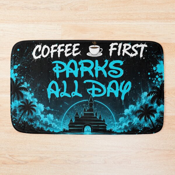 Item preview, Coffee First Parks All Day Magic Castle Design designed and sold by Fei Long Design Hub.