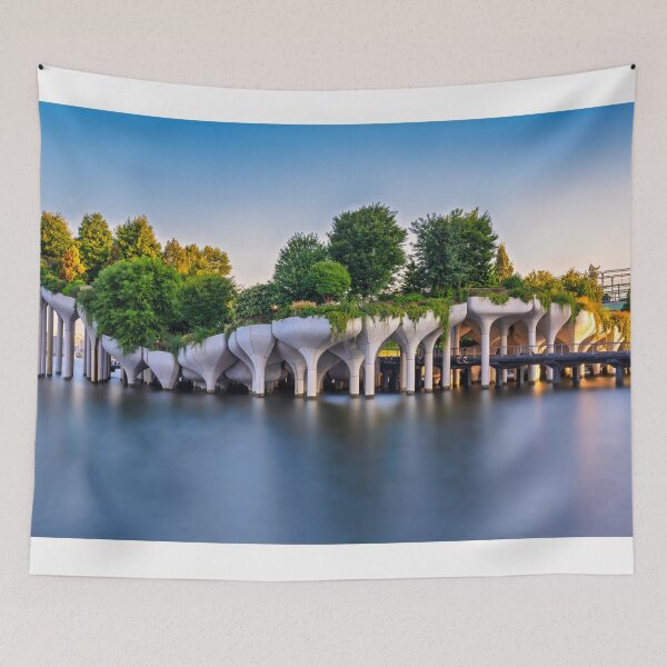 Item preview, Little Island Pier on Hudson River designed and sold by Gerard Fornarotto.