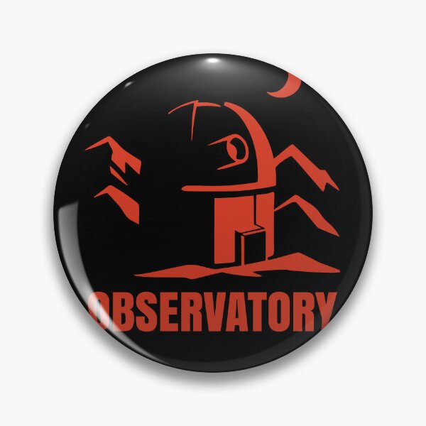 Item preview, Minimalist Red Astronomical Observatory  designed and sold by MySimpleFlow.