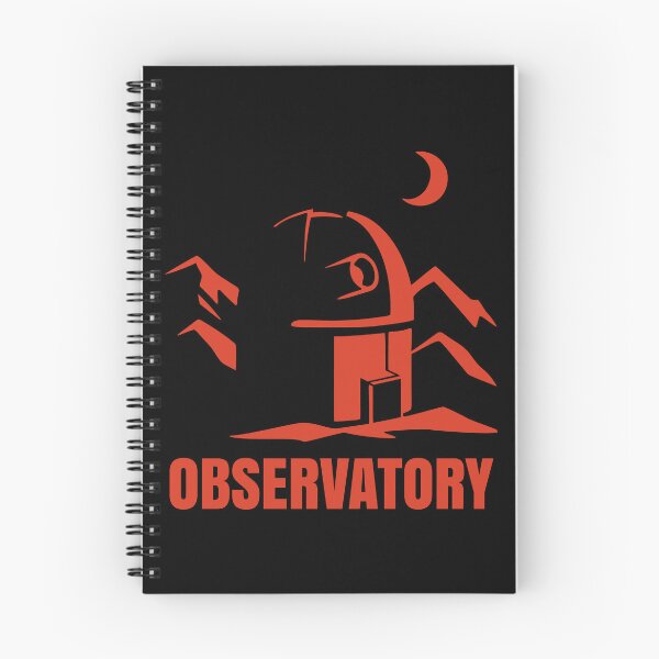 Item preview, Minimalist Red Astronomical Observatory  designed and sold by MySimpleFlow.