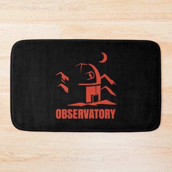 Item preview, Minimalist Red Astronomical Observatory  designed and sold by MySimpleFlow.