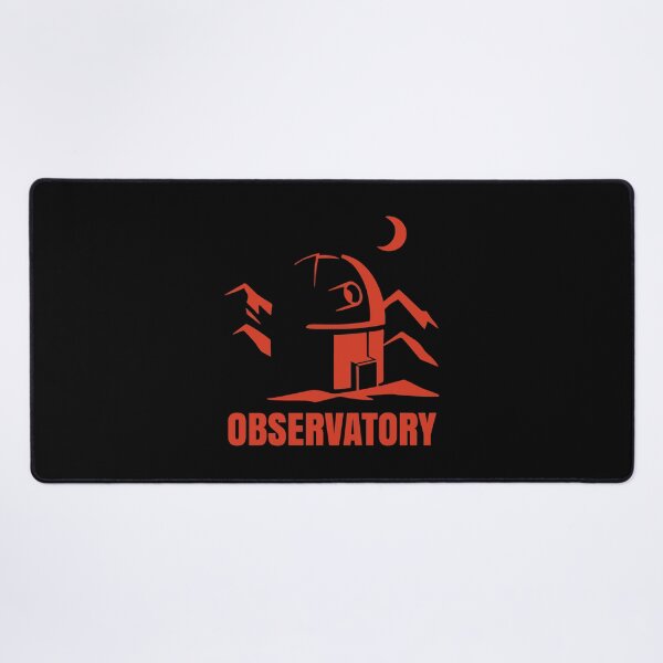 Item preview, Minimalist Red Astronomical Observatory designed and sold by MySimpleFlow.