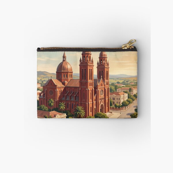 Item preview, Lubumbashi DR Congo Vintage Travel Art – Copper Mining City & Colonial Heritage designed and sold by Bomax121.
