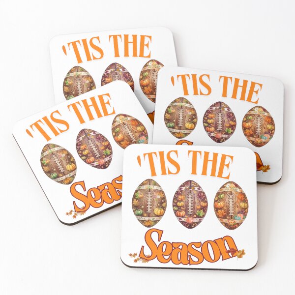 Item preview, Autumn Football Trio: Vintage Leaves and Pumpkins Watercolor Design designed and sold by VibranPalette.