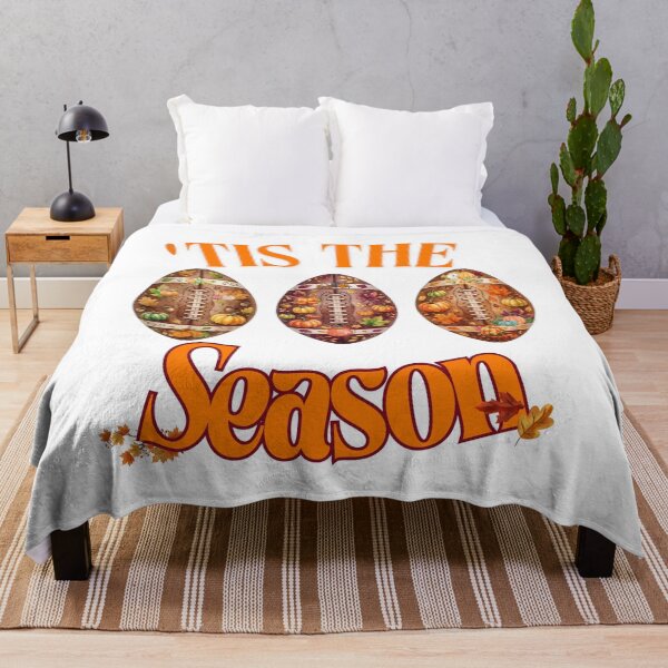 Item preview, Autumn Football Trio: Vintage Leaves and Pumpkins Watercolor Design designed and sold by VibranPalette.