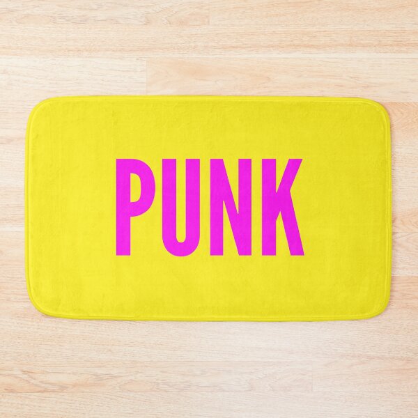 Item preview, PUNK Bold Pink Minimal Typography designed and sold by GemsAnatomy.