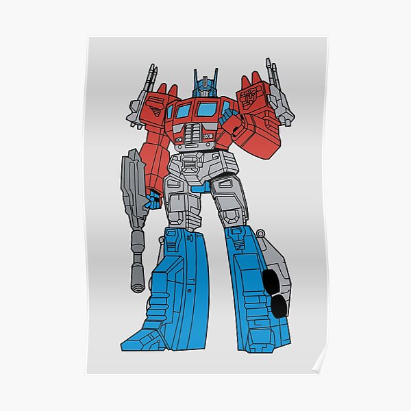Transformatoren 80's Poster