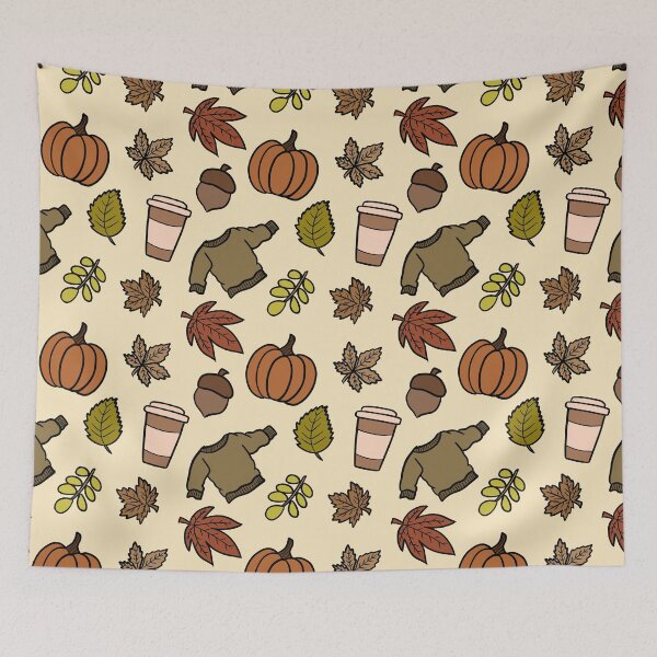 Item preview, Autumn Vibes Pattern  designed and sold by Becky-Marie.