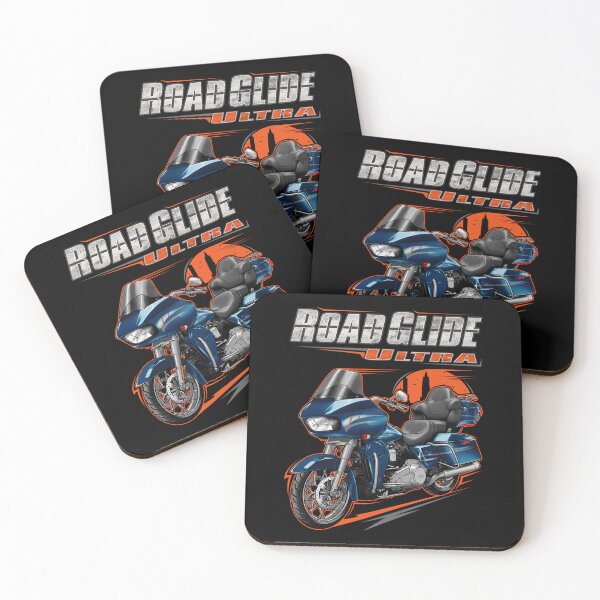 Item preview, Motorcycle Road Glide Ultra FLTRU 2016 Cosmic Blue Pearl for Motorcycle Riders designed and sold by MotoApparelHub.