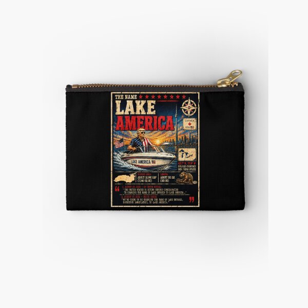Item preview, Lake America Est 2026 Lake America Trump - Lake Ontario Great Lakes, Quiet Activism, Canada, Subtle Anti Trump designed and sold by KrushnaChandra.