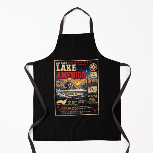 Item preview, Lake America Est 2026 Lake America Trump - Lake Ontario Great Lakes, Quiet Activism, Canada, Subtle Anti Trump designed and sold by KrushnaChandra.