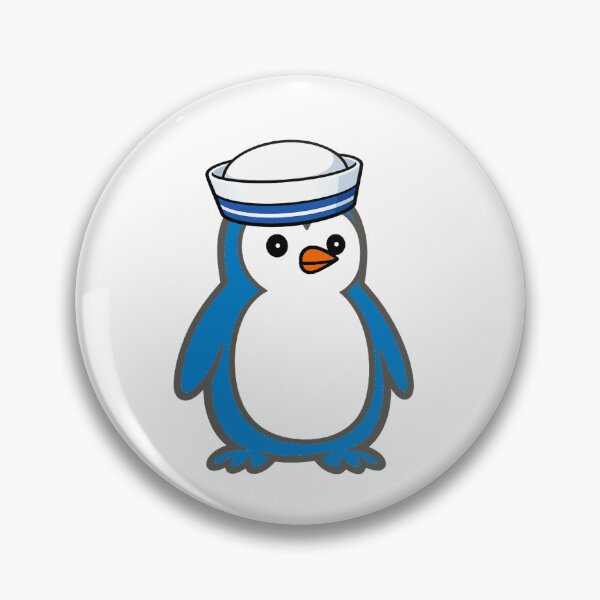Item preview, Pippo Penguin Sailor - Cute cartoon penguin with sailor hat designed and sold by Pippo-Penguin.