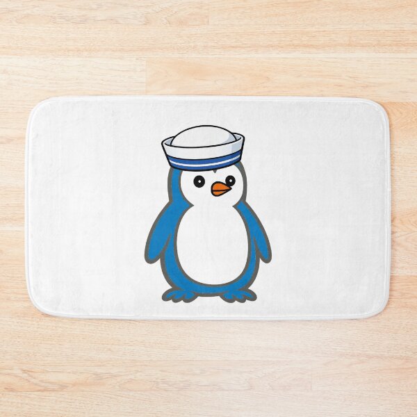 Item preview, Pippo Penguin Sailor - Cute cartoon penguin with sailor hat designed and sold by Pippo-Penguin.