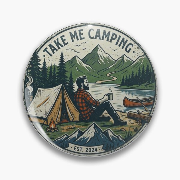 Item preview, I Hate People. Take Me Camping Vintage designed and sold by GabeMountainArt.
