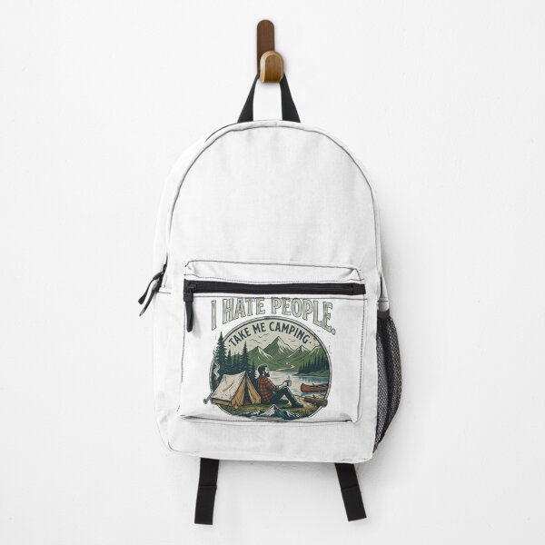 Item preview, I Hate People. Take Me Camping Vintage designed and sold by GabeMountainArt.