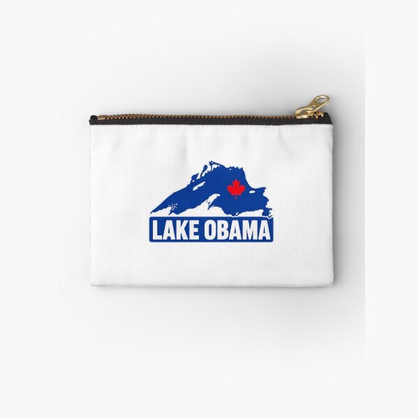 Item preview, Lake Obama Canadian Maple Leaf Lake Map - Lake Ontario Great Lakes, Quiet Activism, Canada, Subtle Anti Trump designed and sold by KrushnaChandra.