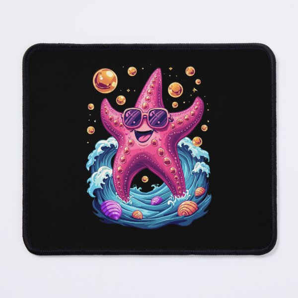 Item preview, Neon Disco Dancing Starfish T-Shirt designed and sold by Hinterhues.