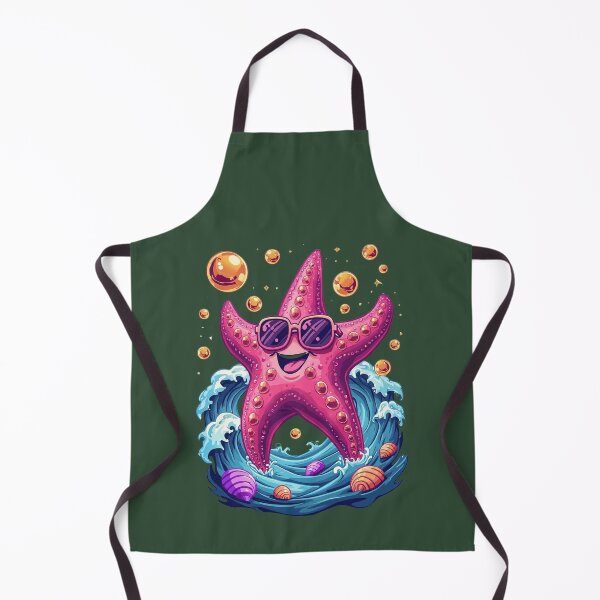 Item preview, Neon Disco Dancing Starfish T-Shirt designed and sold by Hinterhues.