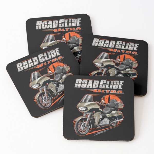 Item preview, Motorcycle Road Glide Ultra FLTRU 2016-2017 Billet Silver & Vivid Black. for Motorcycle Riders designed and sold by MotoApparelHub.