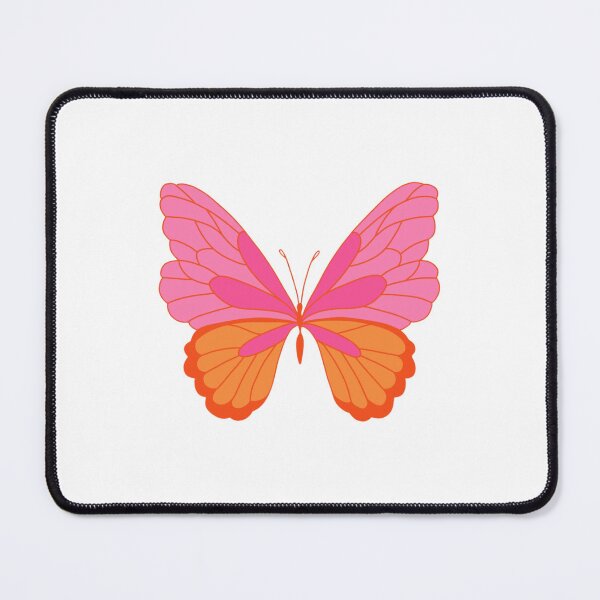 Item preview, Retro Pink & Orange Butterfly designed and sold by AandBCollective.