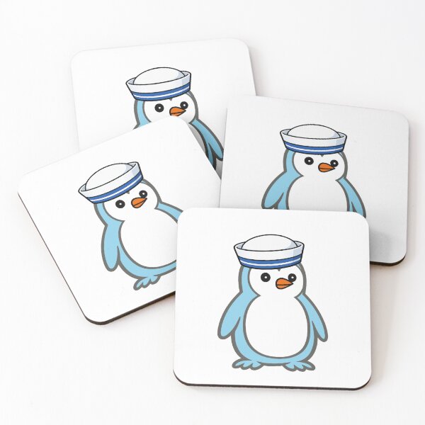 Item preview, Pippo Penguin Sailor - Cute cartoon penguin with sailor hat designed and sold by Pippo-Penguin.