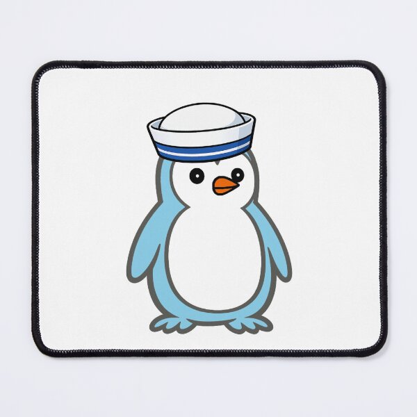 Item preview, Pippo Penguin Sailor - Cute cartoon penguin with sailor hat designed and sold by Pippo-Penguin.