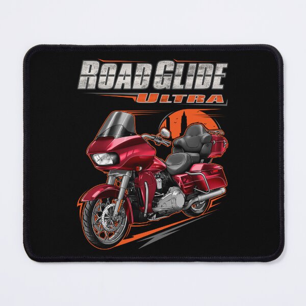 Item preview, Motorcycle Road Glide Ultra FLTRU 2016-2017 Mysterious Red Sunglo & Velocity Red Sunglo for Motorcycle Riders designed and sold by MotoApparelHub.