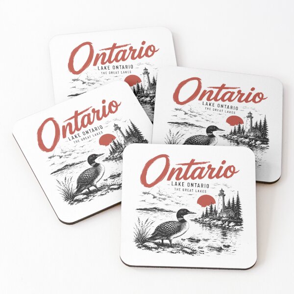 Item preview, Lake Ontario - Ontario - The Great Lakes - Loon, Lake Ontario Great Lakes, Quiet Activism, Canada, Subtle Anti Trump designed and sold by KrushnaChandra.