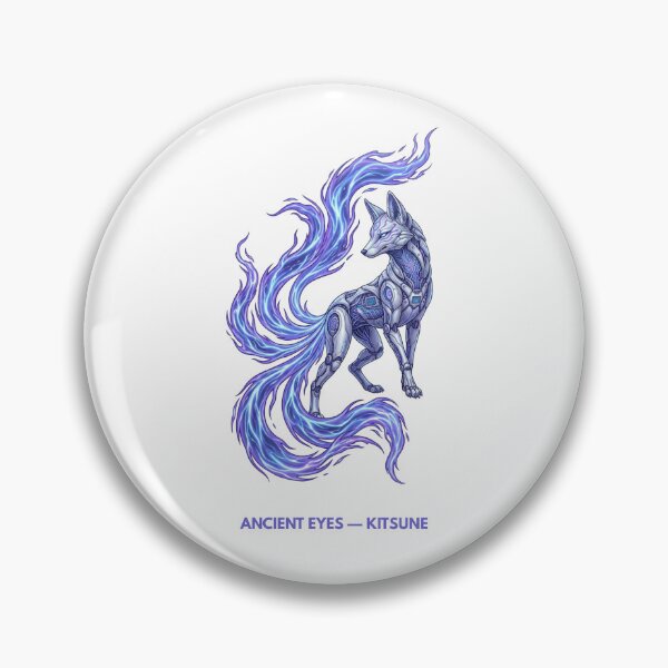 Item preview, Ancient Eyes — Kitsune Cyber Fox designed and sold by CalmFrameArt.