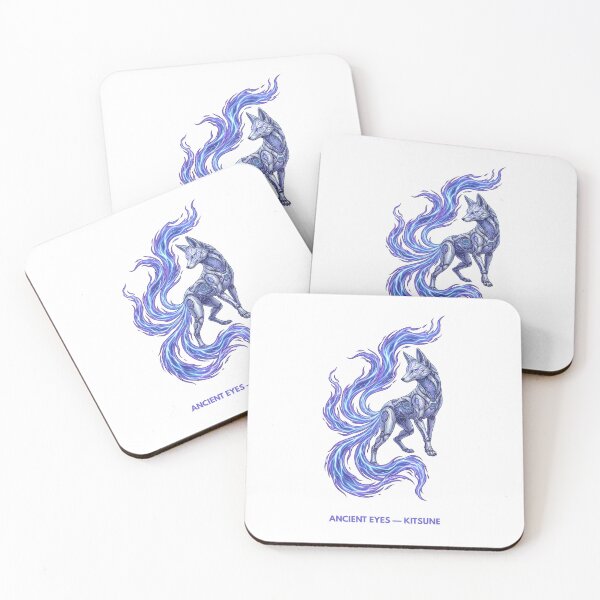 Item preview, Ancient Eyes — Kitsune Cyber Fox designed and sold by CalmFrameArt.