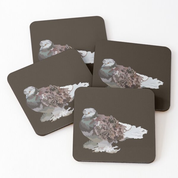 Item preview, Frillback Pigeon Wildlife Bird Zookeeper Design designed and sold by PrettylittlepastelUk.