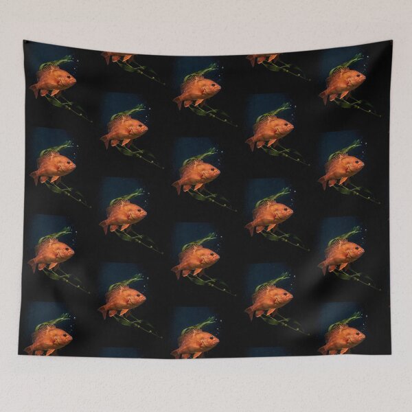 Item preview, Garibaldi Fish Pacific Ocean Marine Biology Logo designed and sold by Redgiant87x.