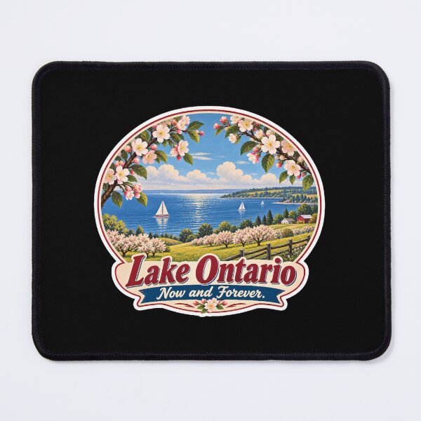 Item preview, Copy of Copy of Lake Ontario - Ontario - The Great Lakes - Loon, Lake Ontario Forever Defending Canadian designed and sold by KrushnaChandra.