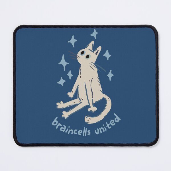 Item preview, Braincells United White Cat designed and sold by DanuskaArt.