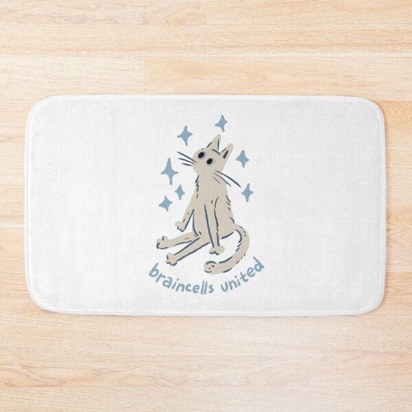 Item preview, Braincells United White Cat designed and sold by DanuskaArt.
