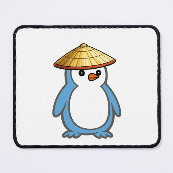 Item preview, Pippo Penguin with Japanese Kasa – Cute Cartoon Penguin Character designed and sold by Pippo-Penguin.