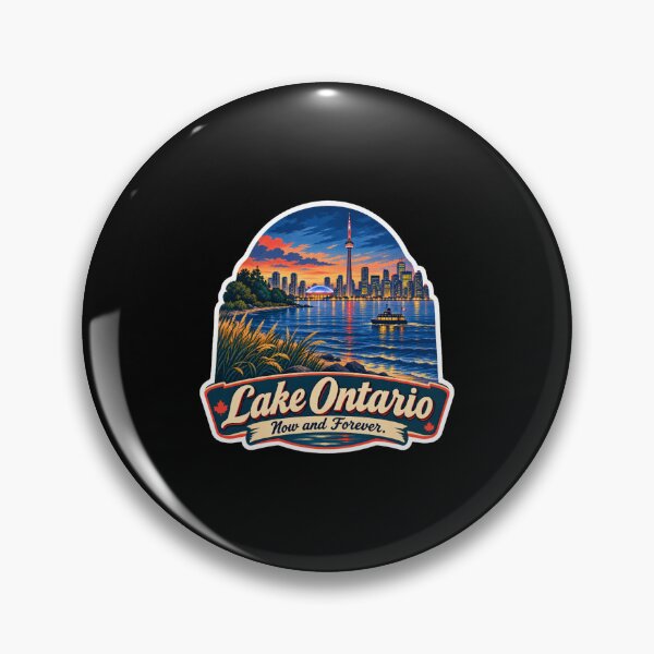 Item preview, Lake Ontario - Ontario - The Great Lakes - Loon, Lake Ontario Forever Defending Canadian designed and sold by KrushnaChandra.