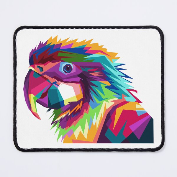 Item preview, Geometric Parrot Pop Art designed and sold by madeinnature.