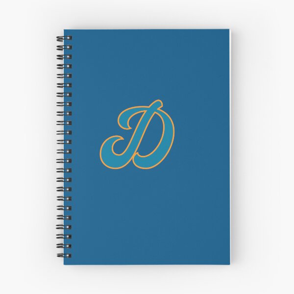 Item preview, Letter D Blue and Orange Cursive designed and sold by aligchi.